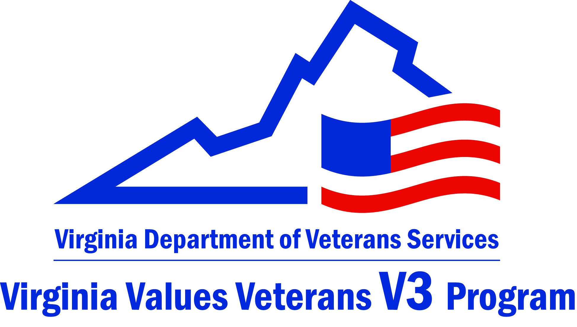 Virginia Values Veterans (V3) certified agency logo
